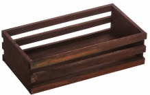 Ящик для сервировки деревянный Интерхорека 250х140 мм 8399