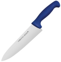 Нож поварской PROHOTEL AS00301-04Blue сталь нерж., пластик, L=340/200, B=45мм, синий, металлич.