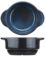 Чашка бульонная Борисовская Керамика ФРФ88804664 фарфор, 300мл, D=115, H=55мм, голуб., черный
