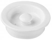 Крышка для чайника KUNSTWERK A0255L фарфор, 0, 7л, D=77/59мм, белый