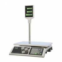 Весы торговые M-ER 326 ACP-32.5 "Slim" LCD Белые