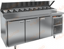 Стол холодильный для пиццы HICOLD PZ2-111/GN (1/6H)
