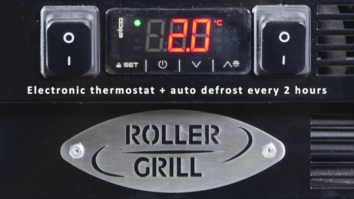Ventilated cold showcase display - Roller Grill