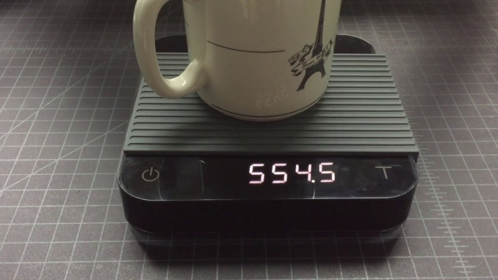 Acaia Pearl Black coffee scale review