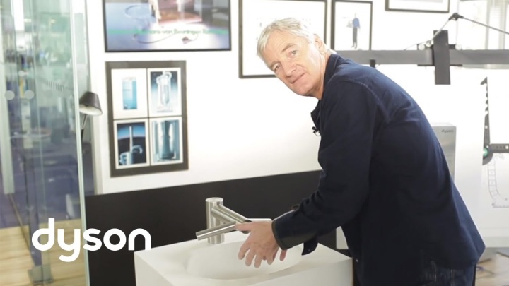 Dyson Airblade technology on tap - James Dyson explains latest technology- Official Dyson video