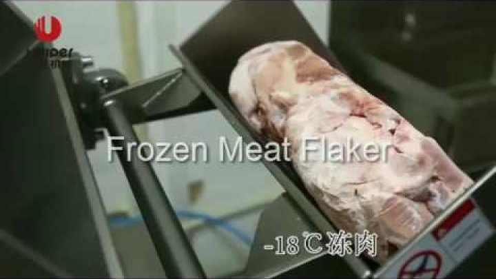 Sausage Making and Production - Frozen Meat Breaking series, Frozen Meat Flaker, Meat Grinder