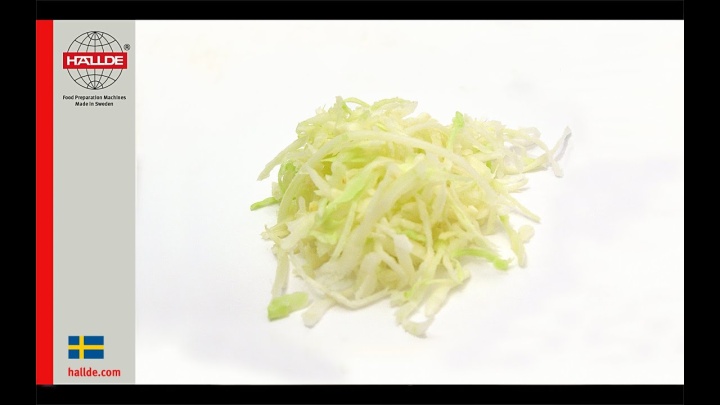 Grated / shredded cabbage 6 mm