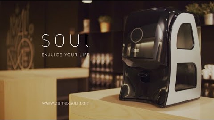 Zumex Soul. Easy to use, easy to clean