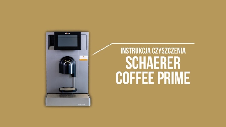 Film czyszczenie odkamienianie Schaerer Coffee PRIME