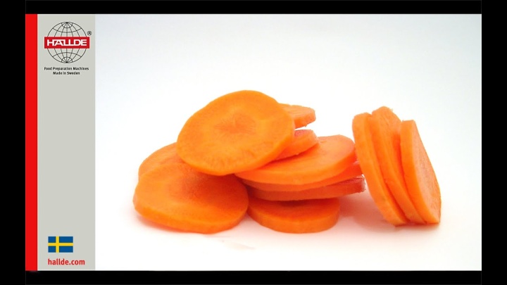 Sliced carrots 4 mm