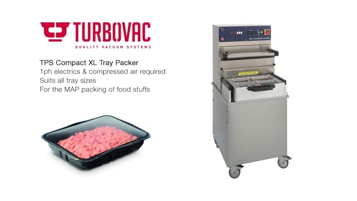Tray Packing Machine - Turbovac TPS Compact XL