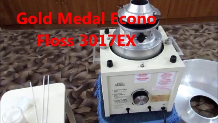 Аппарат сахарной ваты Gold Medal Econo Floss 3017EX - Обзор