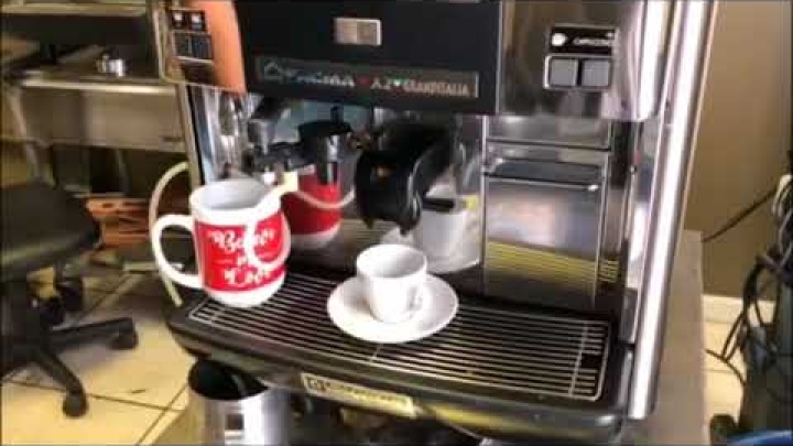Faema X2 Granditalia Espresso Machine Ebay Demonstrational Video