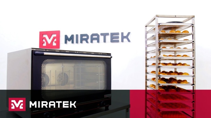 Электрическая конвекционная печь Miratek BML-4: печем пирожки, круассаны, багеты, эклеры, пироги