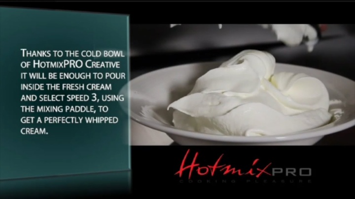 Whipped Cream with HotmixPRO Creative