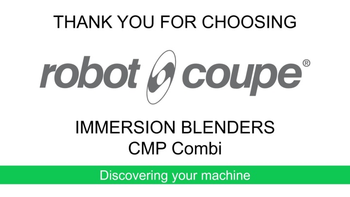 Robot-Coupe CMP Combi Your machine