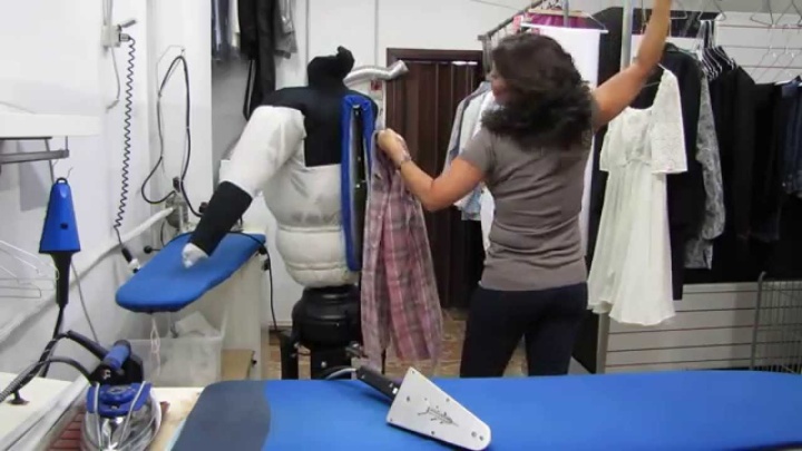 Stiracamicie professionale Ironman Eolo SA11 ironing shirt machine