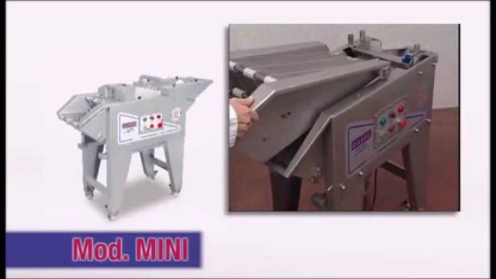 REBOZADORA-EMPANADORA AUTOMÁTICA MOD. MINI // MINI AUTOMATIC BATTER - BREADING MACHINE