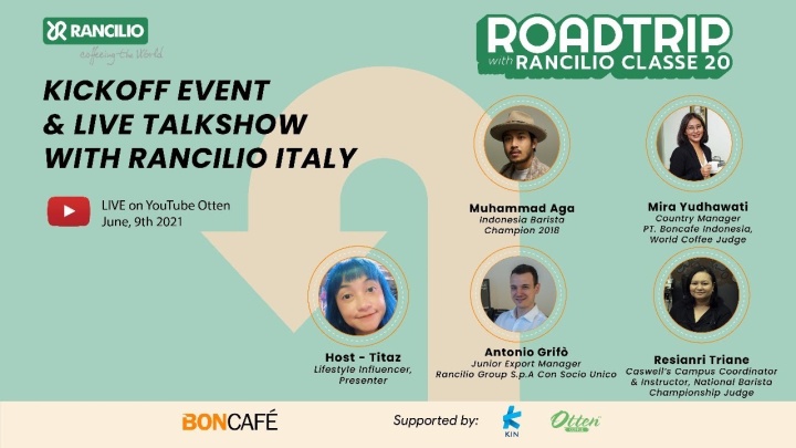 ROADTRIP WITH RANCILIO CLASSE 20 - KICKOFF EVENT & LIVE TALKSHOW WITH RANCILIO ITALY