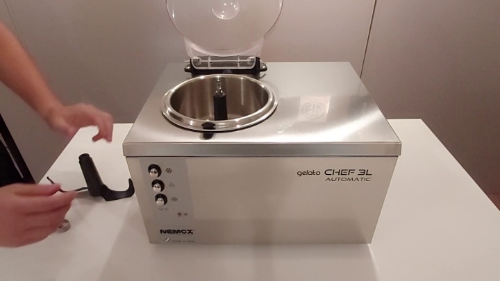 Gelato Chef 3L Automatic | Serie Chef | Presentazione | Guida rapida all'utilizzo