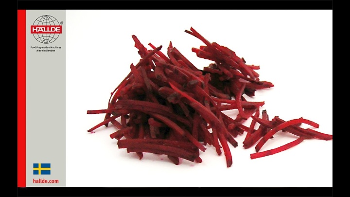 Matchstick beet, raw or cooked, always beautiful!