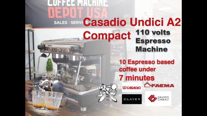 Casadio Undici A2 Compact 110v Espresso Machine Overview ft. Ceado Grinder