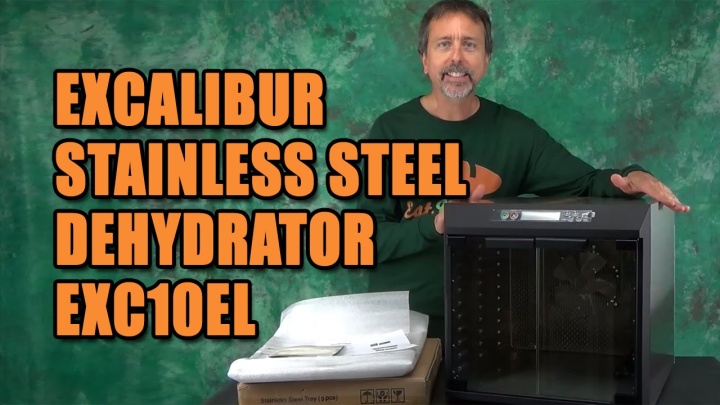Excalibur Stainless Steel Food Dehydrator EXC10EL
