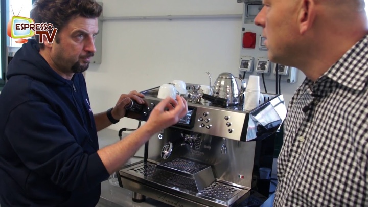 Bezzera Arcadia pressure profiling espresso and coffee machine. Part 1.