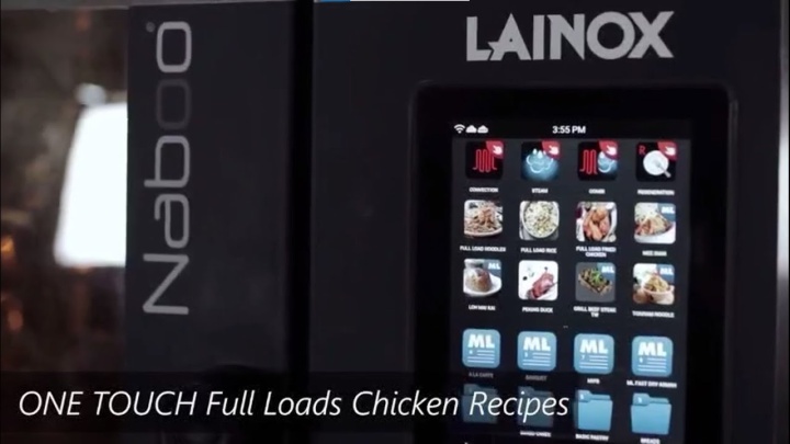 One Touch Cooking Solution With Lainox Naboo Boosted Combi Oven
