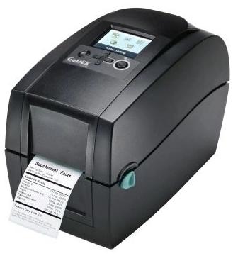 Принтер ШК Godex RT200i, TT, 2" / 203 dpi, COM/USB/Ethernet/USB-host, LCD-дисплей, 011-R20iE02-000