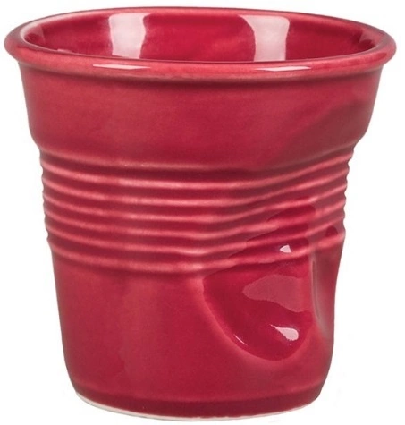 Чашка кофейная P.L. Proff Cuisine Бариста 81223251 фарфор, 90 мл, D=6,4, H=6 см, красный