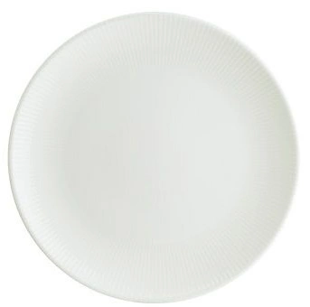 Тарелка мелкая BONNA Ирис IRSWHGRM23DZ фарфор, D=23 см, белый