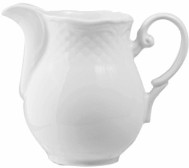 Молочник LUBIANA 2605-white фарфор, 300мл, D=60, H=105, L=130мм, белый