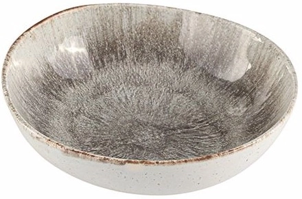 Салатник PORLAND Stoneware Iris 36DC17 фарфор, D=17,5, H=5,7 см, темно-коричневый