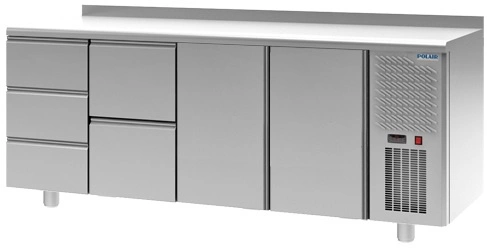 Стол холодильный с бортом POLAIR TM4GN-3200-G