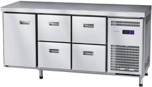 Стол холодильный среднетемпературный без борта ABAT СХС-70-02 дверь, ящики, ящики