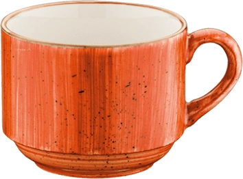 Чашка кофейная BONNA Терракота ATCBNC01CF фарфор, 210 мл, D=8,2, H=6,5 см, терракотовый