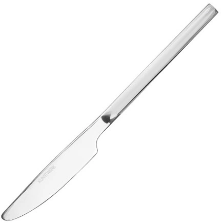 Нож столовый KUNSTWERK Саппоро бэйсик S049-5 нерж.сталь, L=22, B=2см, металлич.
