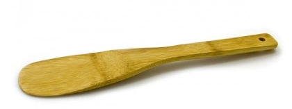 Лопатка кулинарная бамбуковая овальная LUXSTAHL 110 мм [FJ102]
