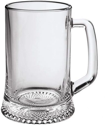 Кружка для пива ARCOROC Дрезден H5334 стекло, 500 мл, D=9, H=16 см, прозрачный