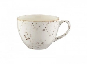 Чашка чайная BONNA Грейн GRARIT04CPF фарфор, 250 мл, D=9,6, H=5,6 см, серый