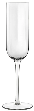 Бокал для шампанского LUIGI BORMIOLI Джаз стекло, 210мл, D=7, H=23,5 см, прозрачный