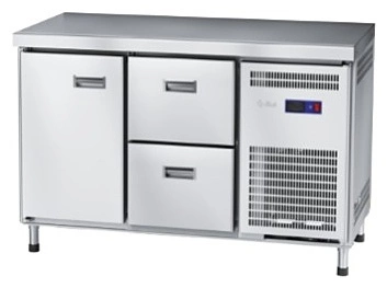 Стол холодильный среднетемпературный без борта ABAT СХС-70-01 дверь-ящики