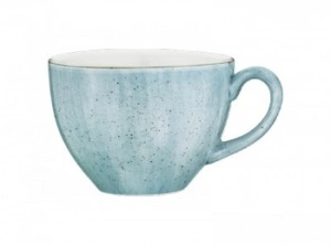 Чашка кофейная BONNA Аура Аква AAQRIT01KF фарфор, 80 мл, D=6,6, H=5,3 см, голубой