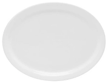 Блюдо овальное OXFORD CRYSTAL Гурме C04W-9001 фарфор, L=30,5, B=24см, белый