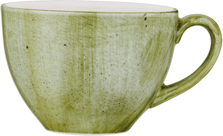 Чашка чайная BONNA Аура Терапи ATHRIT01CF фарфор, 230 мл, D=9,3, H=6,9 см, зеленый