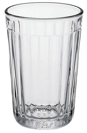 Стакан хайбол OSZ Граненый 03с785 стекло, 250 мл, D=7,4, H=11,1 см, прозрачный