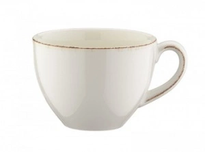 Чашка чайная BONNA Ретро E100RIT01CF фарфор, 230 мл, D=9,3, H=6,9 см, бежевый/коричневый