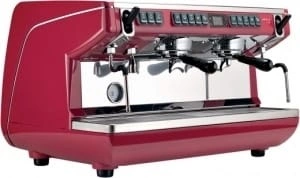 Кофемашина рожковая NUOVA SIMONELLI Appia life XT 2 высокие группы, 220V, красный