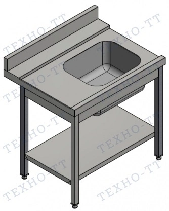 Стол для грязной посуды ТЕХНО-ТТ СПМ-523/907 П
